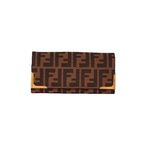 fendi keyring wallet|fendi zucca long wallet.